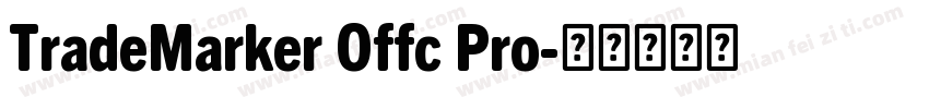 TradeMarker Offc Pro字体转换